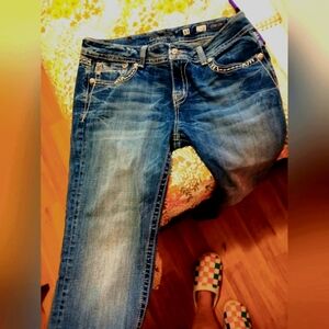 MissMe jeans size 33 denim inseam 31